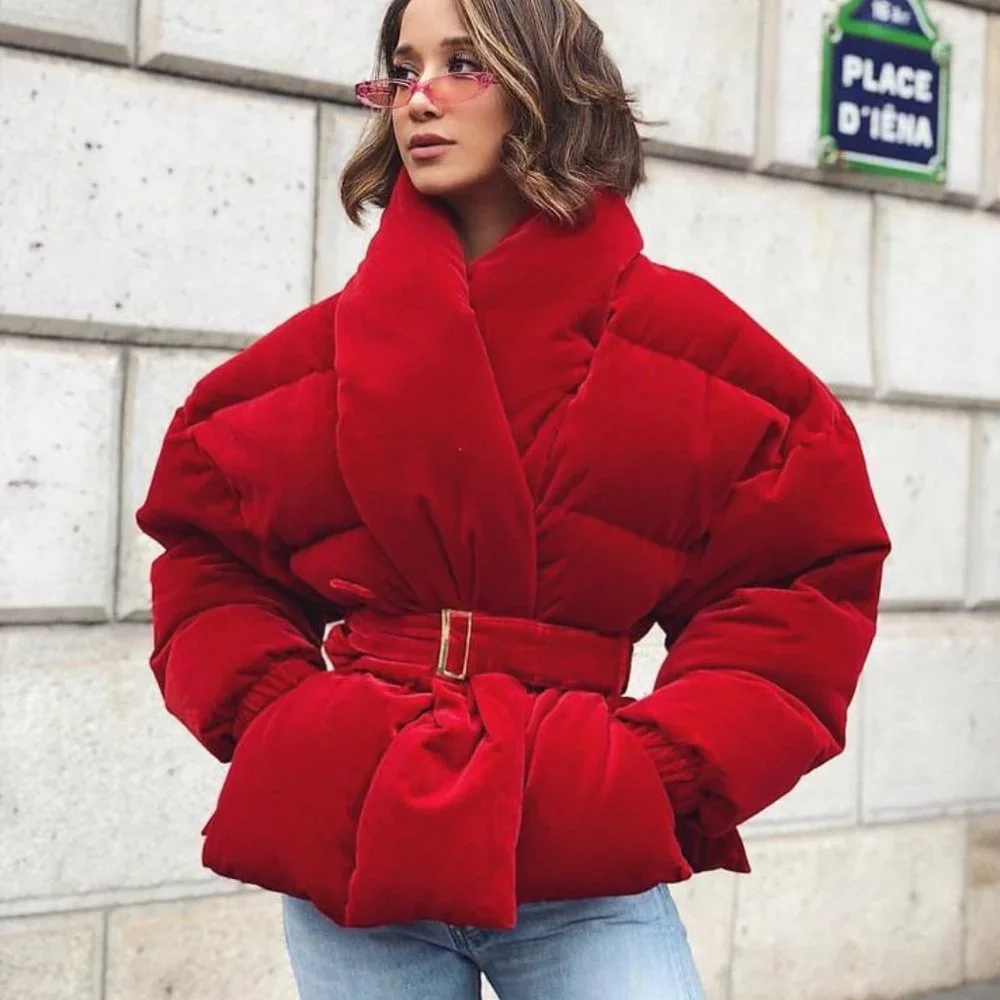 ISO: Alexandre Vauthier Velvet Puffer Coat FR 36 ANY COLOR! - Picture 1 of 4